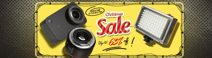 Christmas Photography and Camera Accessories Sale
